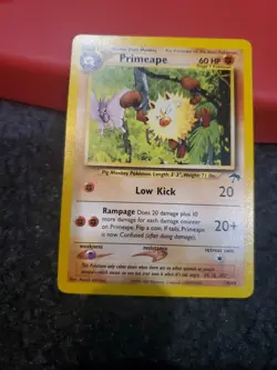 Southern Islands Promo Pokemon Card Primeape 18/18 - Image 1