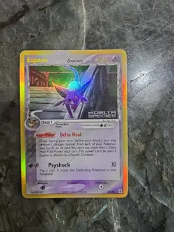 Espeon 4/113 EX Delta Species Reverse Holo Rare Pokemon Card 2005 TCG - Image 1