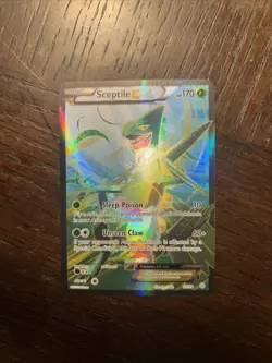 Sceptile EX Pokemon Card Holo Rare 170 HP Unseen Claw Attack 84/98 - Image 1