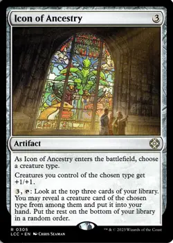 NM - Icon of Ancestry R Commander: The Lost Caverns of Ixalan 305 - Image 1