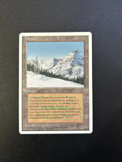 MTG Revised TAIGA NM Foreign German Dual Land - Image 1