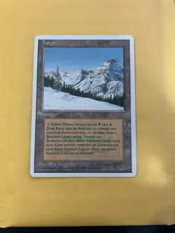 MTG Revised TAIGA NM Foreign German Dual Land - Image 3