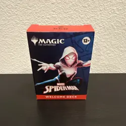 SEALED Magic the Gathering Spider-Man RED Welcome Deck Spider-Gwen - Image 1