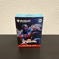 SEALED Magic the Gathering Spider-Man BLUE Welcome Deck Spider-Man 2099 - Image 1