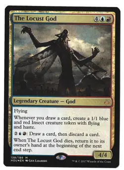 The Locust God - [Foil] Hour of Devastation LP - Image 1