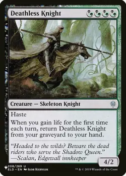 Deathless Knight - The List NM, English MTG Strixhaven - The List - Image 1