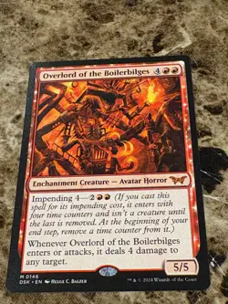 OVERLORD OF THE BOILERBILGES Magic MTG Duskmourn - Image 1
