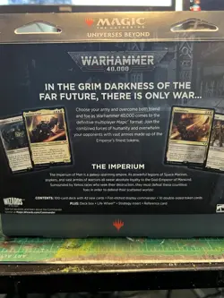 MTG:Universes Beyond Warhammer 40k Forces Of The Imperium Commander Deck Sealed - Image 2
