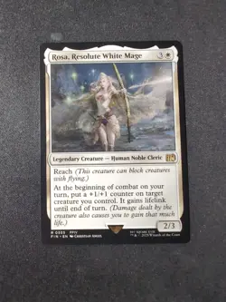 MTG - Rosa, Resolute White Mage - Free P+P - Image 1