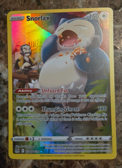 Snorlax TG10/TG30 Swsh11: Lost Origin Trainer Gallery Holo Pokemon TCG - Image 1