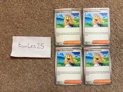 Lillie’s Determination 119/132 (x4) Playset - Mega Evolution Pokemon TCG - Image 1
