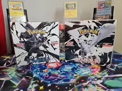 Japanese Black Bolt & White Flare Booster Box Set Sealed - Pokemon SV11W SV11B - Image 1