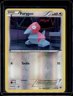 Porygon Plasma Blast Pokemon 72/101 Reverse Holo NM+ - Image 1