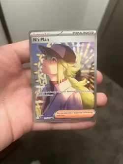 Pokemon TCG N’s Plan SIR Holo #170/086 Black Bolt NM/MT English - Image 1