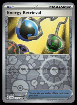 Energy Retrieval 171/198 Reverse Holo Pokemon Scarlet & Violet LP - Image 1