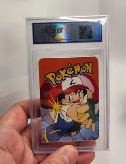 Pikachu Prism Sticker Holo DSG 8.5 NM/MINT GRADED Pokemon Nintendo Not PSA CGC - Image 2
