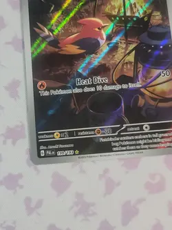 Pokemon Fletchinder 199/193 Illustration Rare IR TCG Paldea Evolved -LP - Image 5