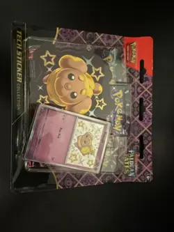 Pokemon S&V Paldean Fates Tech Sticker Collection - Shiny Fidough - SEALED - Image 1
