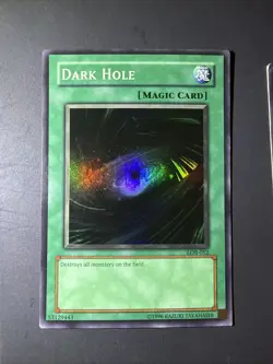Dark Hole (Magic) LOB-052 The Legend of Blue Eyes White Dragon-Unlimited Edition - Image 3