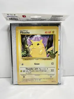 Pokemon 25th Anniversary First Partner Collectors Binder Oversize Pikachu Card 820650809606 - Image 3