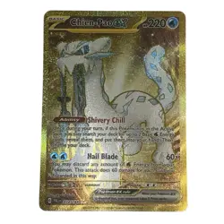 Chien-Pao ex 274/193 Paldea Evolved Full Art Gold Secret Rare Pokemon Card - Image 1