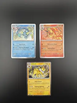 Prismatic Evolutions Poster Collections Foil Promo Cards - Pokemon TCG -NM - Image 1