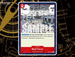 OP09-021 - Red Force | ONE PIECE Card Game - Image 1