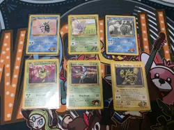 VINTAGE Pokemon Gym Heroes 54 Card Lot With Rares No Duplicates - Image 2
