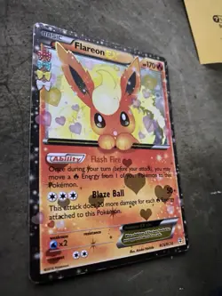 Flareon EX RC6/RC32 Pokemon Card Radiant Collection Generations MP-HP 2016 - Image 2
