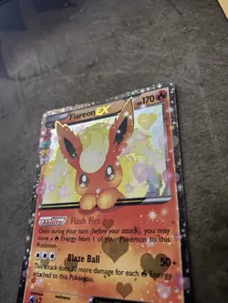 Flareon EX RC6/RC32 Pokemon Card Radiant Collection Generations MP-HP 2016 - Image 3