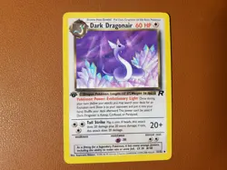 Dark Dragonair 33/82 Team Rocket Regular 1st Edition Pokemon TCG Card NM - Image 1