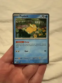 Psyduck 007 Cosmos Holo Mega Evolutions Promo Pokemon Card TCG NM - Image 1
