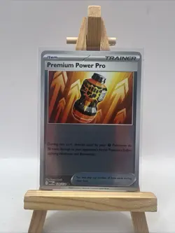 Premium Power Pro 124/132 Reverse Holo Pokemon Trainer Card Mega Evolution NM/M - Image 1