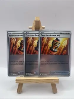 Premium Power Pro 124/132 Reverse Holo Pokemon Trainer Card Mega Evolution NM/M - Image 3