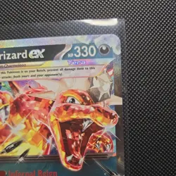 Charizard EX 125/197 Obsidian Flames Play! Prize Pack stamped Holo Pokemon Card - Image 3