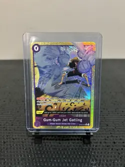 One Piece Card Game Gum-Gum Jet Gatling (Alternate Art) OP03-072 R English - Image 1