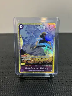 One Piece Card Game Gum-Gum Jet Gatling (Alternate Art) OP03-072 R English - Image 3