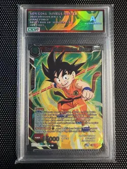 Dragon Ball Super Card Game Son Goku, Nimbus Master Draft Box DGA PC Slab - Image 1