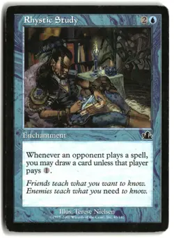 Rhystic Study Common Near Mint or Better - Image 1