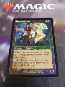 Mtg. 2x Haunted Dead. Foil Retro Frame. Innistrad Remastered. Pack Fresh - Image 1