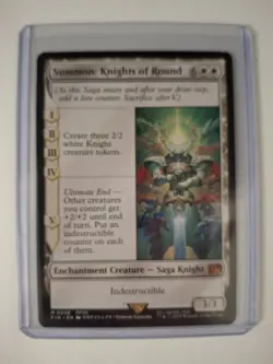 Summon: Knights of Round Final Fantasy - Regular -Magic the Gathering - Image 1
