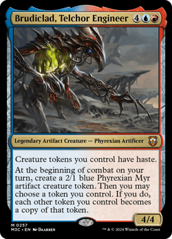 Brudiclad, Telchor Engineer #257 | NM | Modern Horizons 3 Commander Magic MTG - Image 1