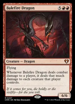 MTG Balefire Dragon, NM-Mint, English Commander Masters - Image 1