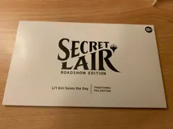 MTG Secret Lair Li'l Giri Saves the Day Roadshow Edition Traditional Foil Sealed - Image 1