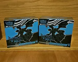 Black Bolt Pokemon TCG ETB Elite Trainer Box New Factory Sealed Lot Of 2 - Image 1