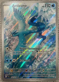 Pokemon TCG Articuno IR 161/159 Journey Together Near Mint Condition - Image 3