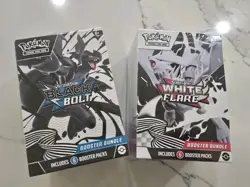 Pokemon TCG: Black Bolt & White Flare Booster Bundle (Set of 2) SEALED NEW - Image 1