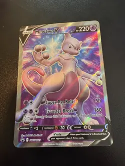 Pokemon Mewtwo V - SWSH229 - SWSH: Sword & Shield Promo (SWSD) - NM! - Image 1