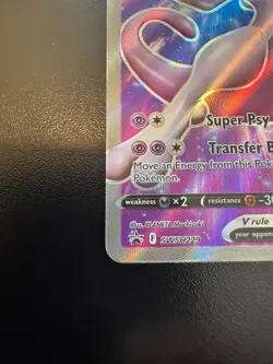 Pokemon Mewtwo V - SWSH229 - SWSH: Sword & Shield Promo (SWSD) - NM! - Image 5