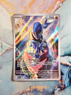 Sawk - 130/086 - White Flare Illustration Pokemon - Image 1